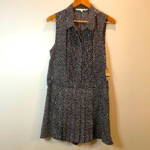 Rachel Roy Pleated-front Romper